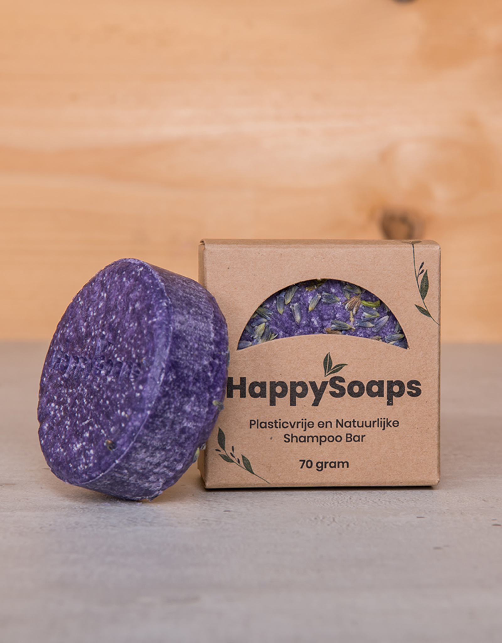 HappySoaps Purple Rain Shampoo Bar  70gram - HappySoaps