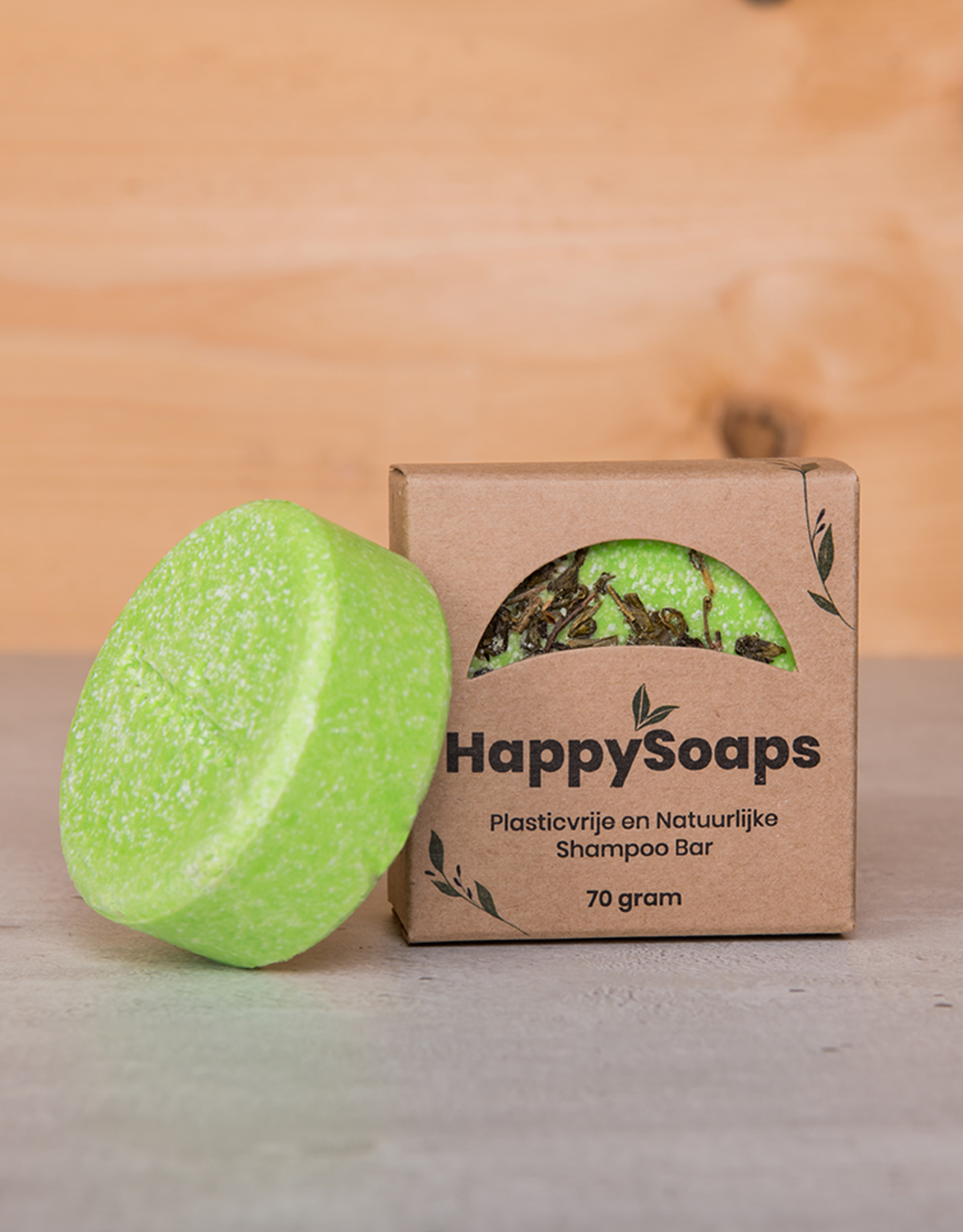 HappySoaps Shampoo Bar Tea-Riffic 70gram - HappySoaps