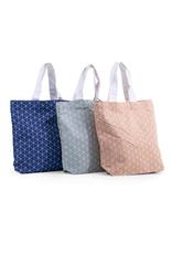 Katoenen Tas Trangle licht groen 39,5x11x37,5 cm