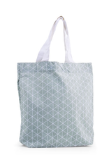 Katoenen Tas Trangle licht groen 39,5x11x37,5 cm