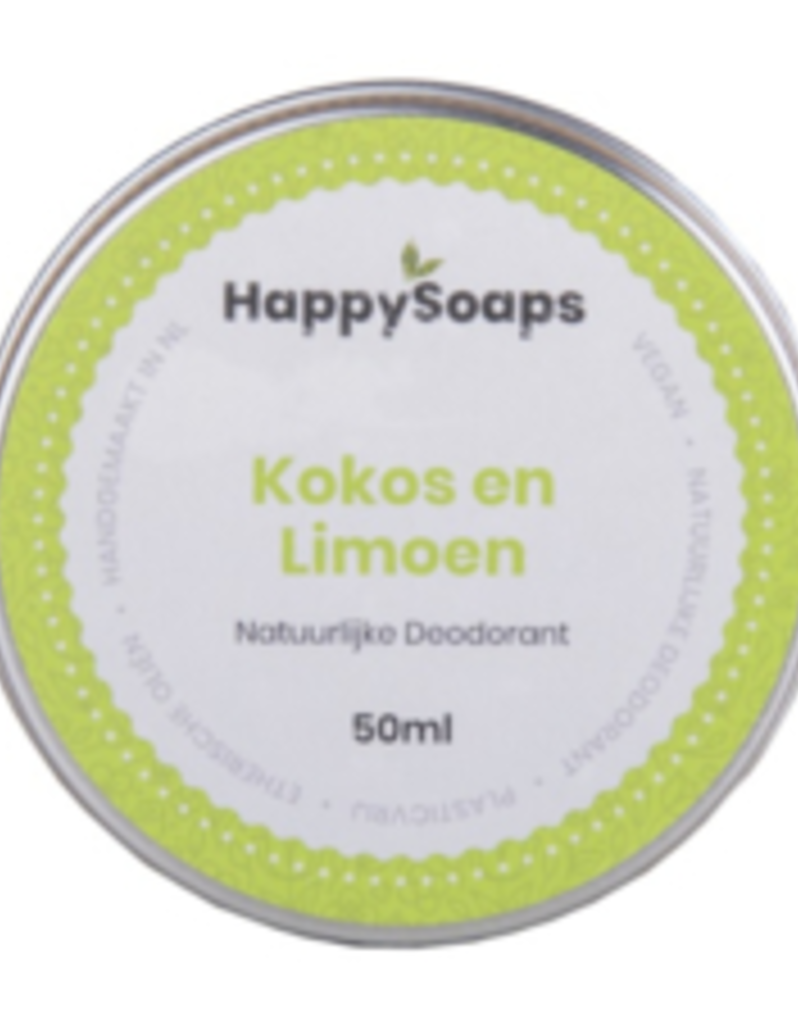 HappySoaps Deodorant Kokos en Limoen - HappySoaps