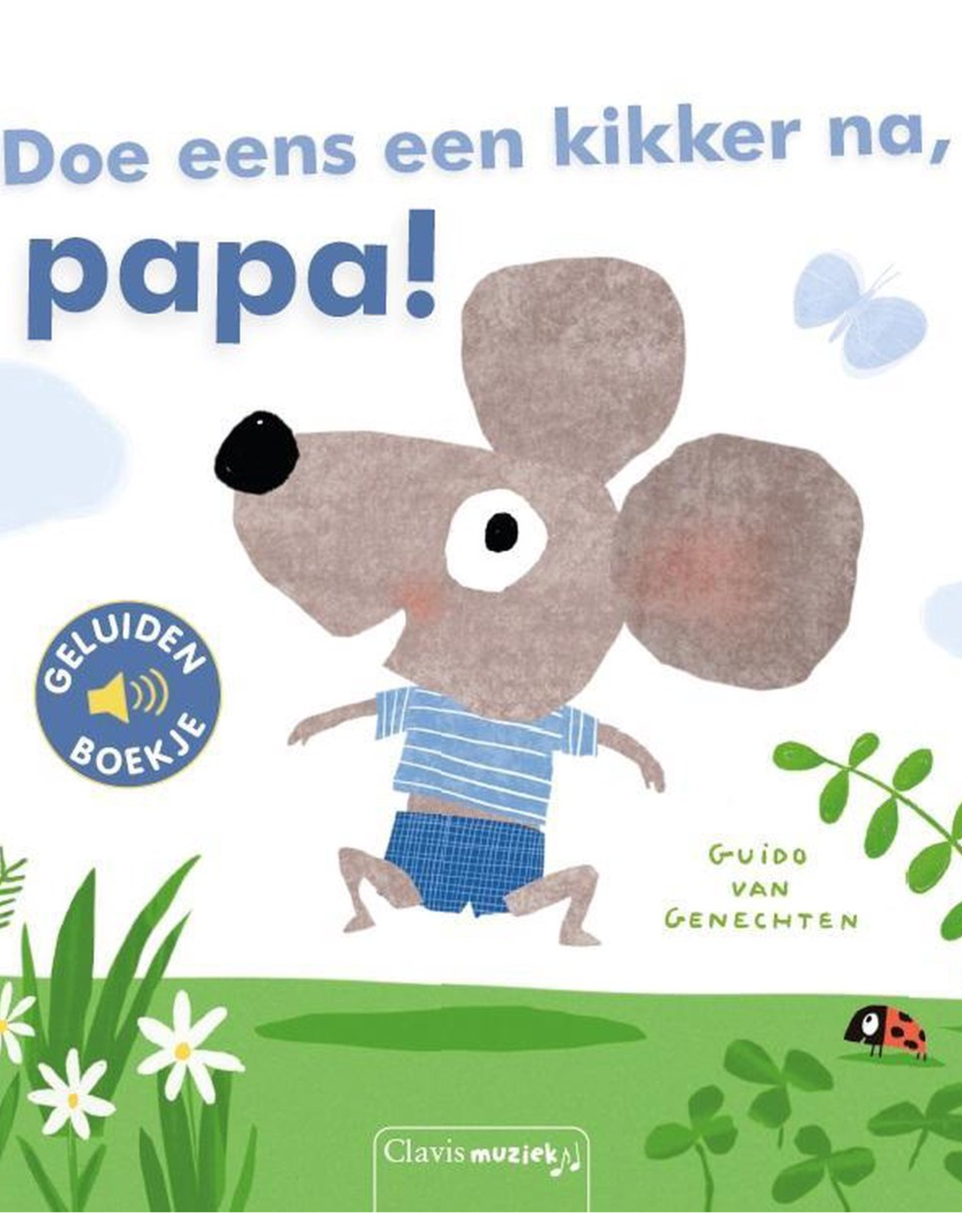 Doe eens een kikker na, Pap! - Geluidenboek