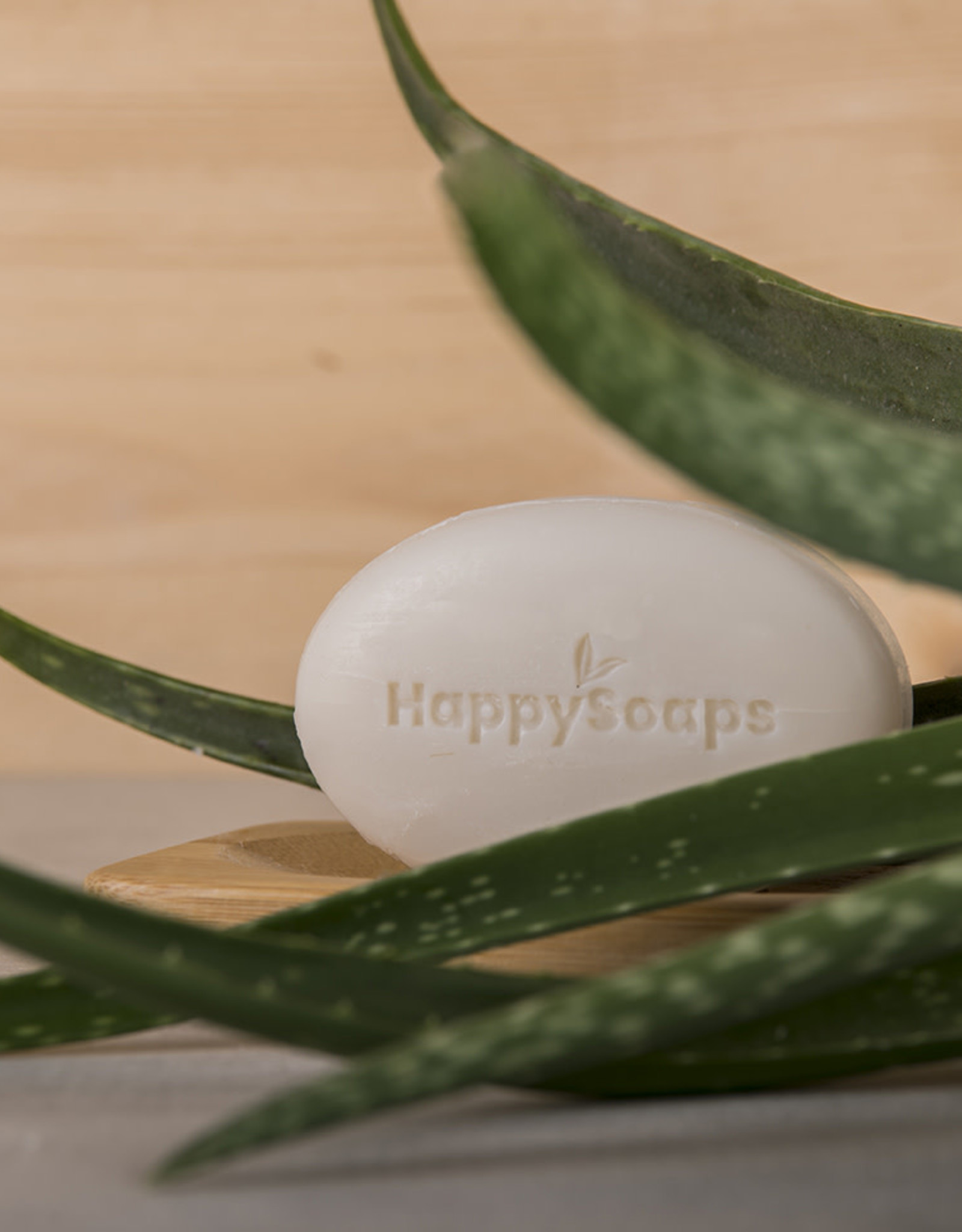 HappySoaps Shaving Bar Aloë Vera - HappySoaps