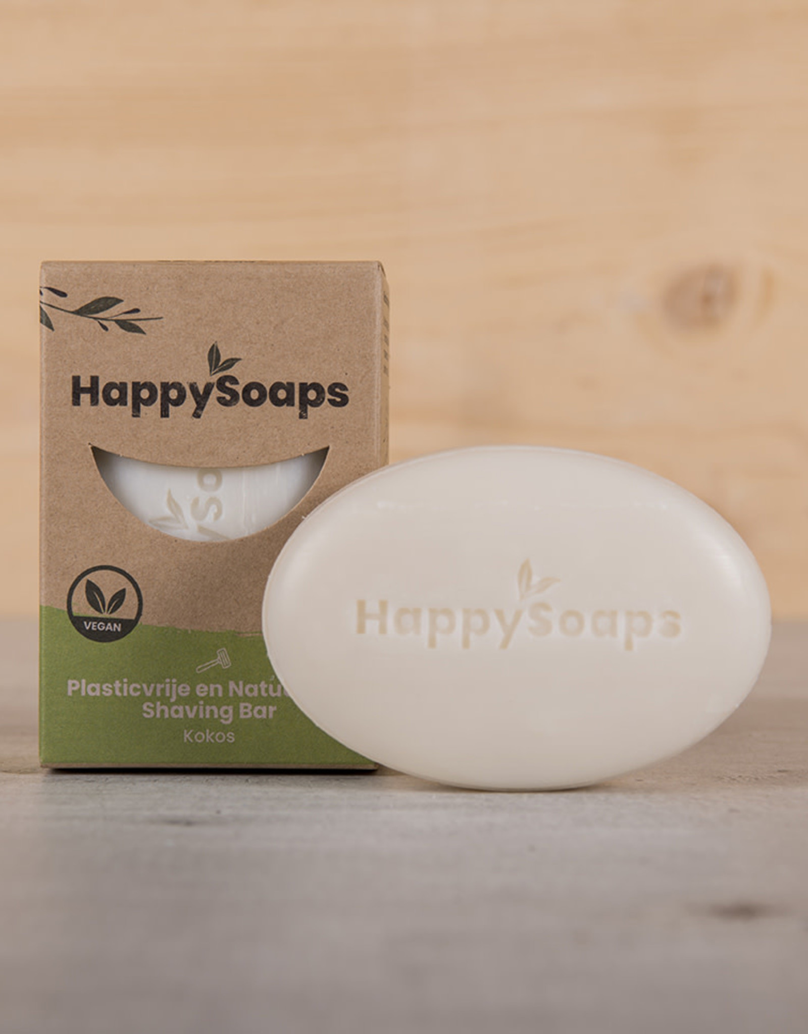 HappySoaps Shaving Bar Kokos - HappySoaps