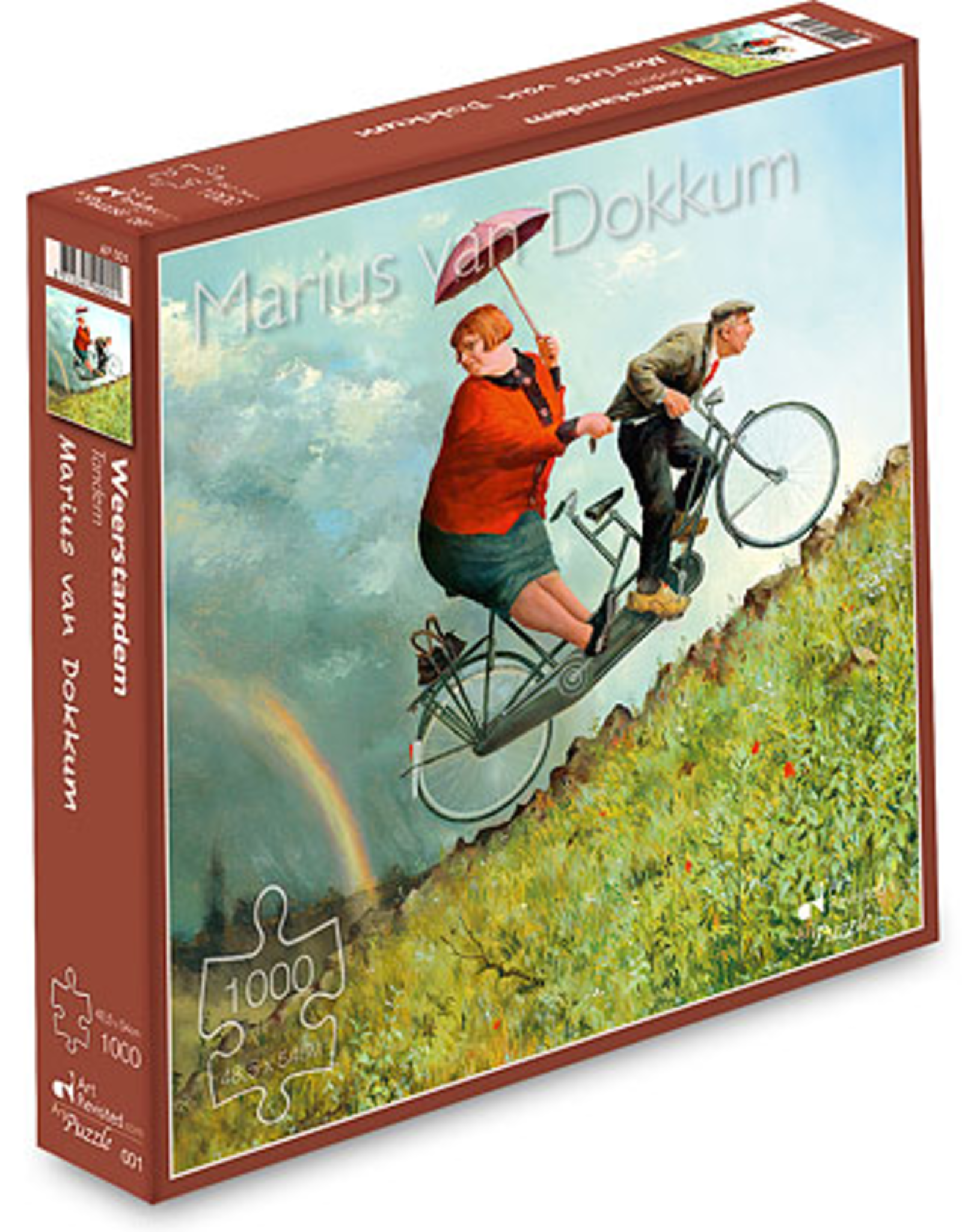 Puzzel "Weerstandem" Marius van Dokkum 48,5x54cm / 1000 pcs