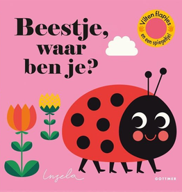 Beestje, waar ben je? - Met vilten Flapjes en een spiegeltje