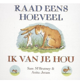 Raad eens hoeveel ik van je hou - Luxe Kartonboek