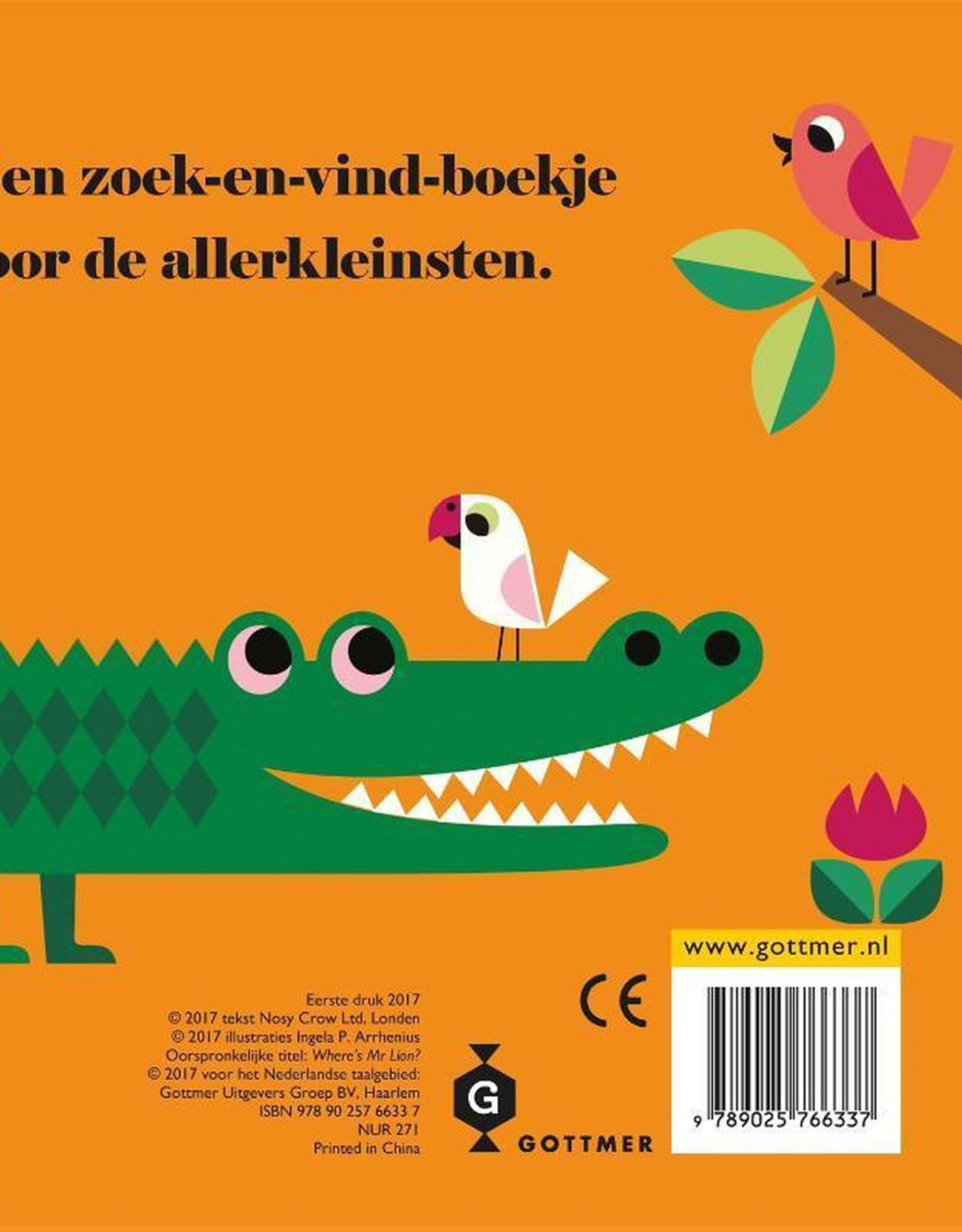 Leeuw, waar ben je? - Met vilten Flapjes en een spiegeltje