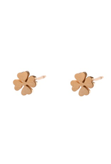 Day & Eve by Go Dutch Label Oorbellen (E8840-2) Klavertjes Klein 14K Goud - Day & Eve by Go Dutch Label