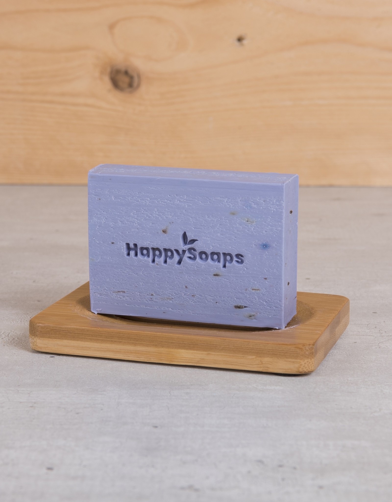 HappySoaps Zeephouder van Bamboe voor twee Shampoo Bars - HappySoaps