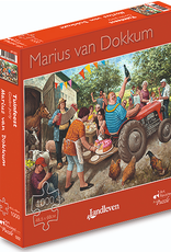 Puzzel "Tuinfeest" Marius van Dokkum 48,5x68cm / 1000 pcs