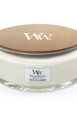 WoodWick Kaars WoodWick "White Tea & Jasmine" Ellipse - WoodWick