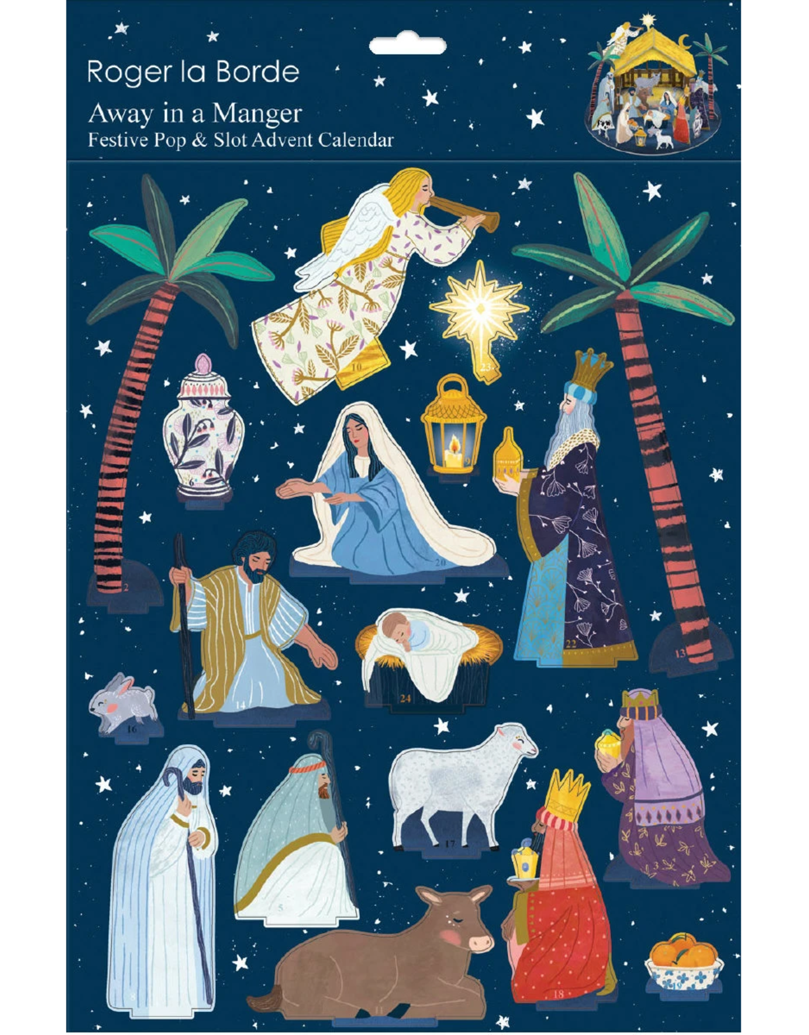 Adventskalender Pop & Slot Nativity