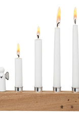 Räder Kaarsenhouder Advent Engel met Sterren Zilver - Räder Räder Kaarsenhouder Advent Engel met Sterren Zilver - Räder