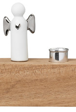 Räder Kaarsenhouder Advent Engel met Sterren Zilver - Räder Räder Kaarsenhouder Advent Engel met Sterren Zilver - Räder