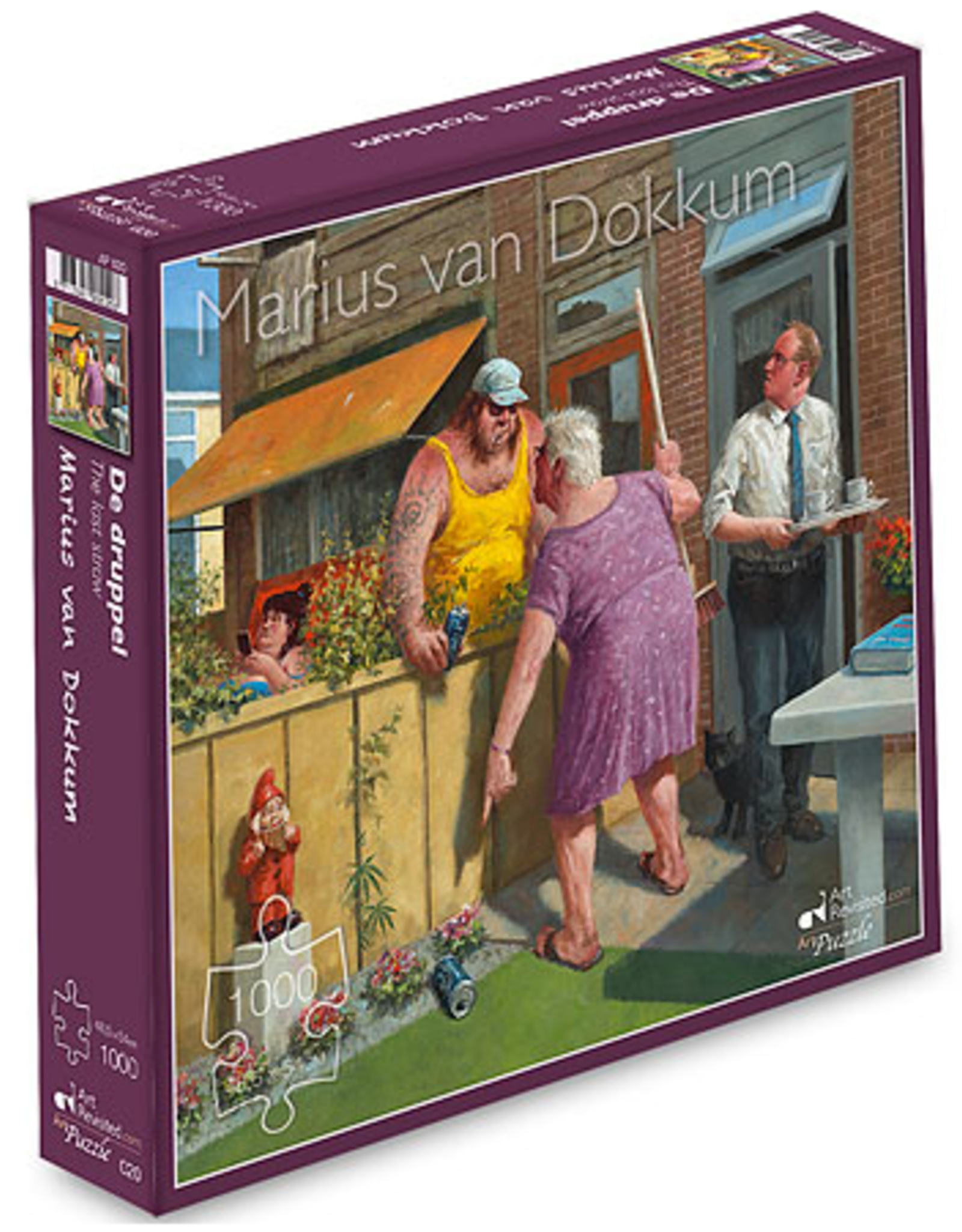 Puzzel "De Druppel" Marius van Dokkum 48,5x54cm / 1000 pcs