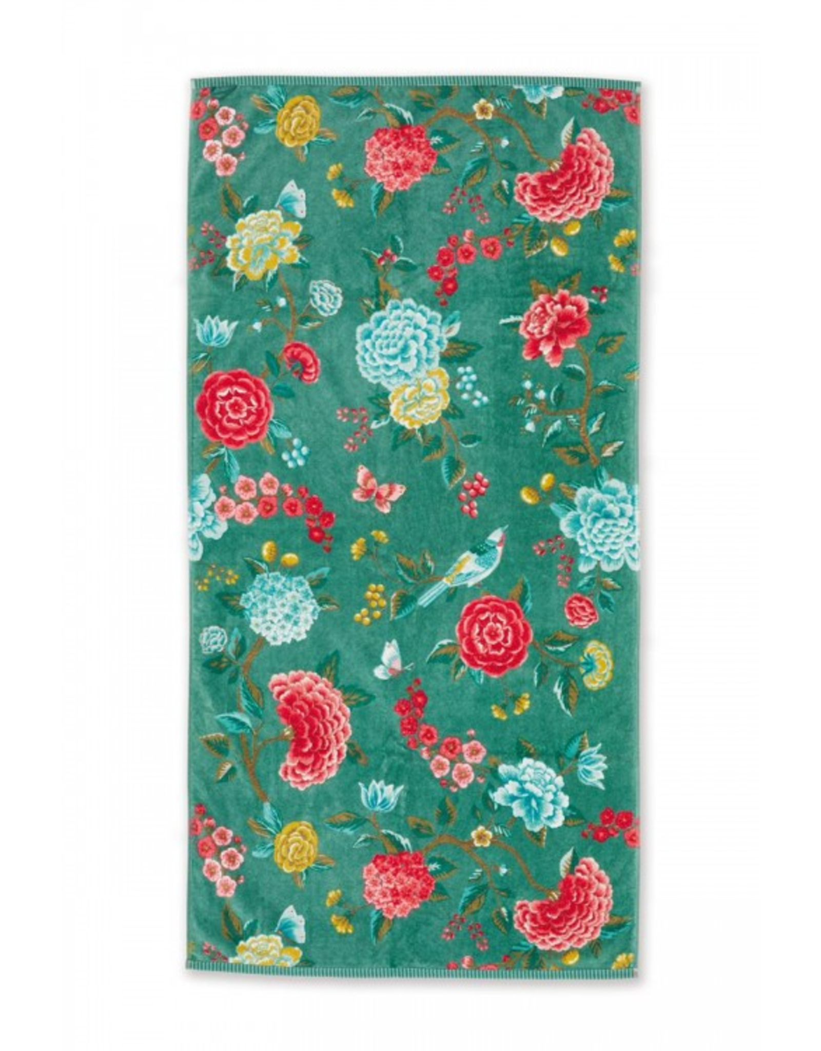 Pip Studio Handdoek groot Good Evening Groen 70x140cm - Pip Studio