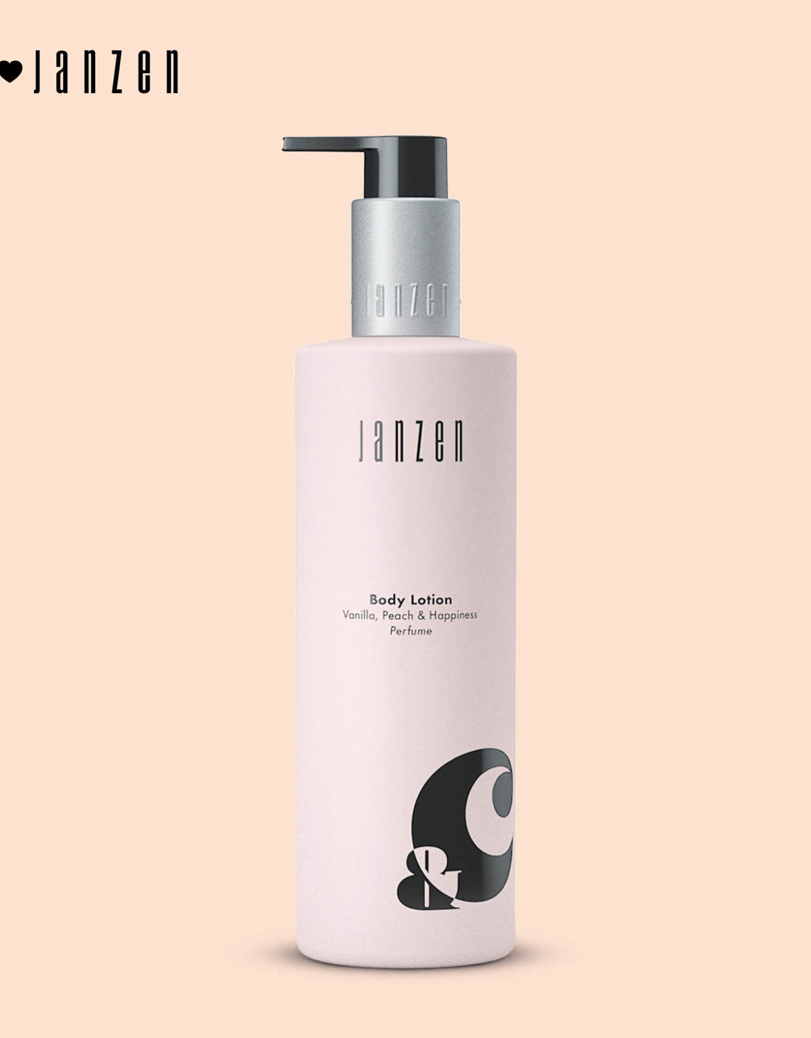 JANZEN Body Lotion 250ml Vanilla, Peach & Happiness - JANZEN &C