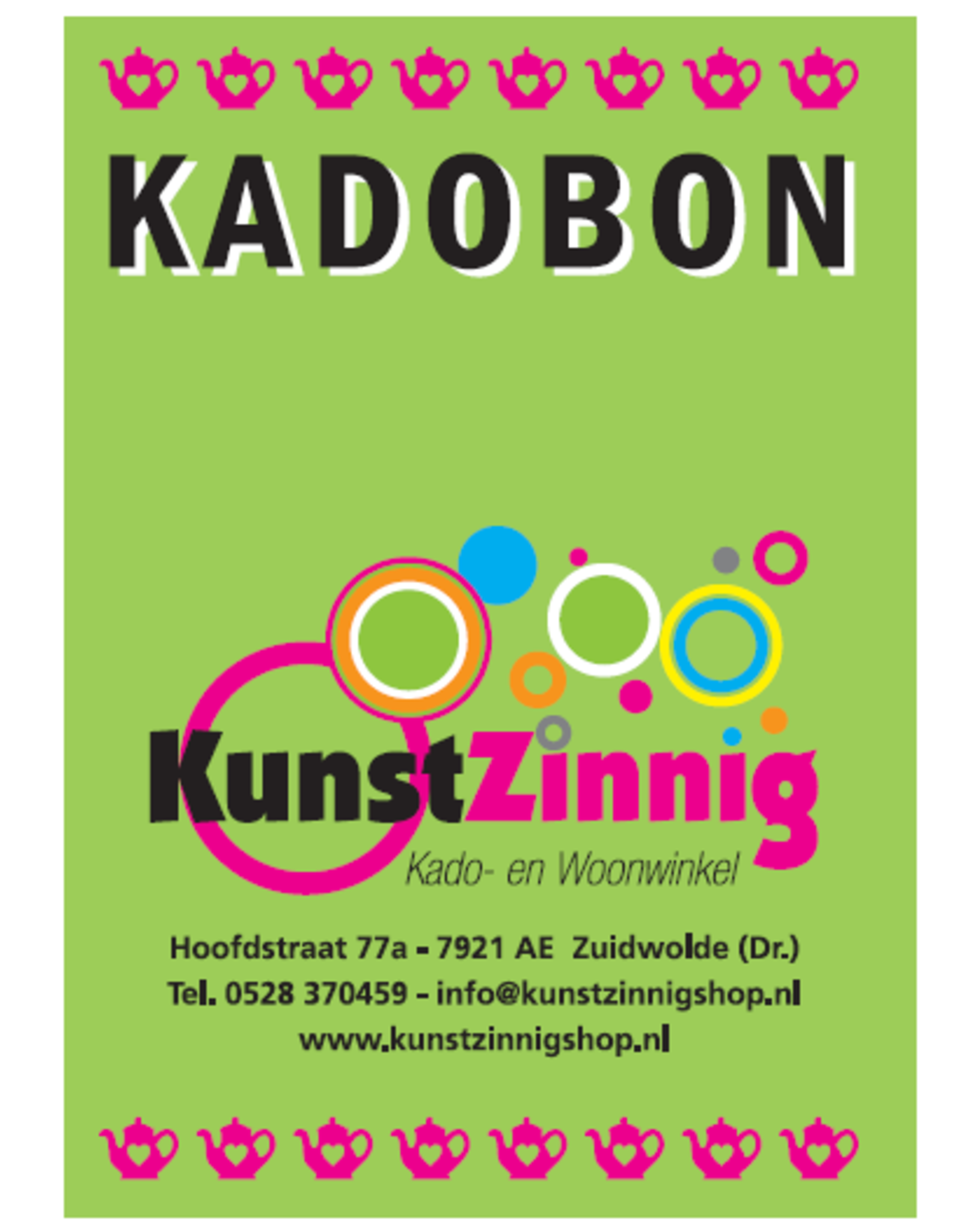 Kadobon 15 Euro