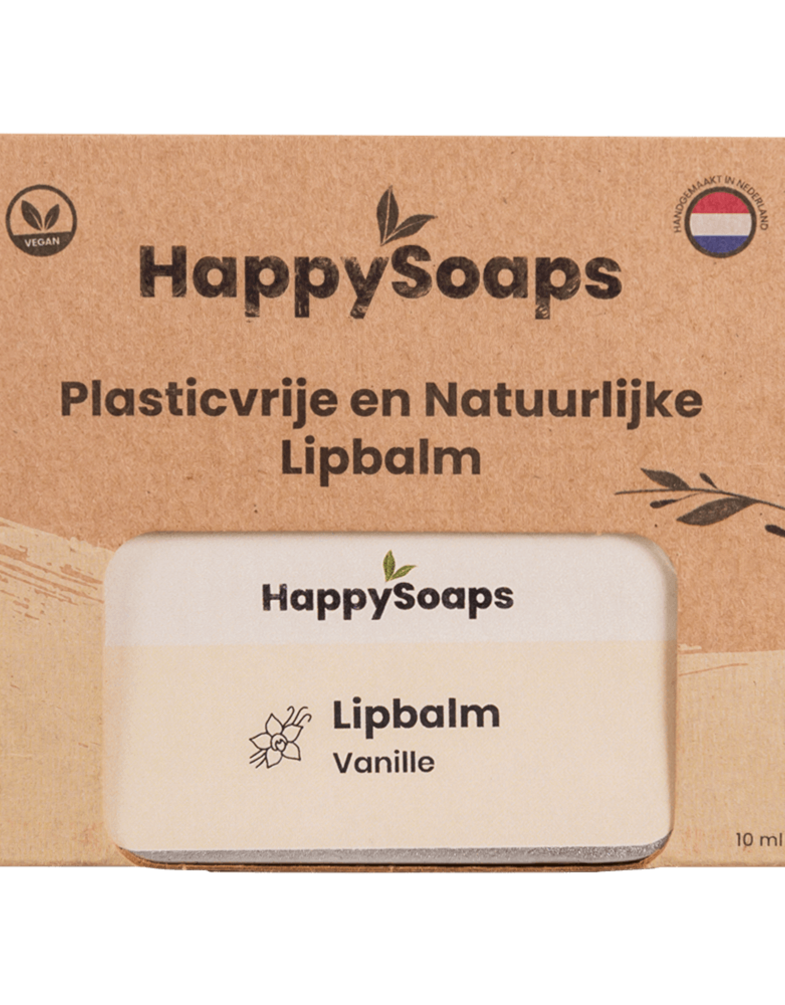 HappySoaps Lipbalm Vanille - HappySoaps