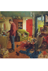 Puzzel "Mannenhuishouding" Marius van Dokkum 48,5x68cm / 1000 pcs