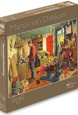 Puzzel "Mannenhuishouding" Marius van Dokkum 48,5x68cm / 1000 pcs