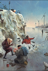 Ijspret - Wenskaart Marius van Dokkum