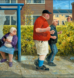 Het Straatje - Wenskaart Marius van Dokkum