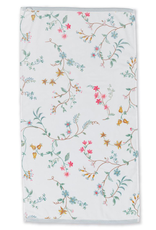 Pip Studio Handdoek Les Fleurs 55x100cm wit - Pip Studio