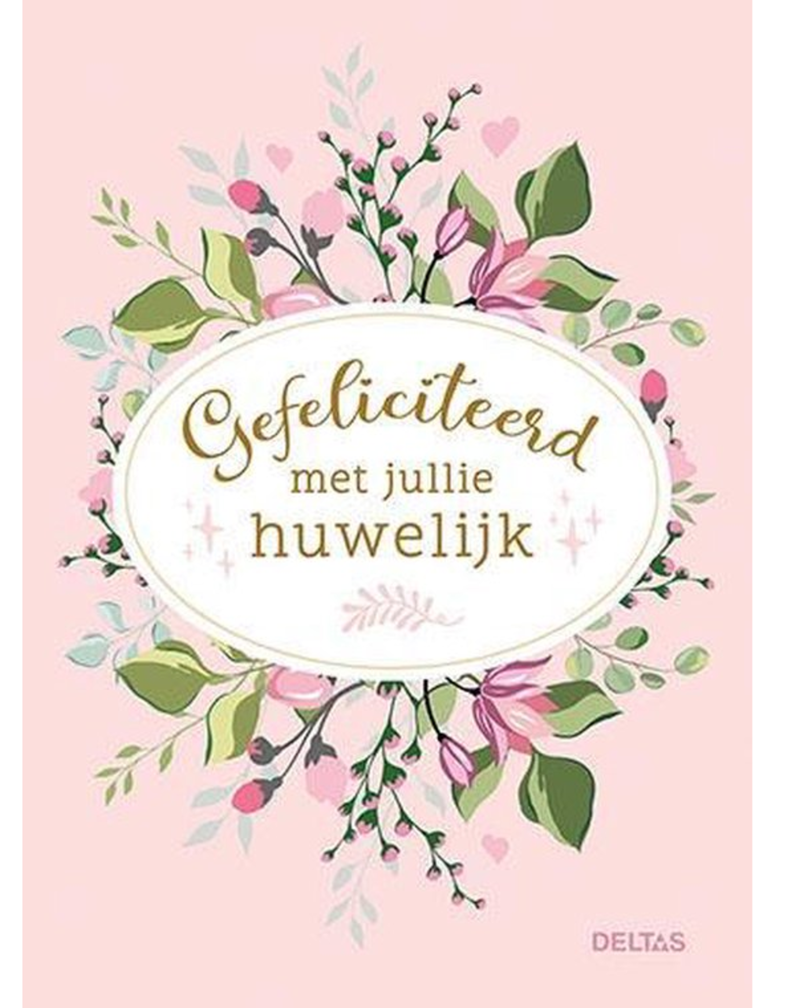 Deltas Gefeliciteerd met jullie Huwelijk - Deltas