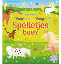 Deltas Mijn leukste Paarden en Pony's spelletjesboek +7jr - Deltas