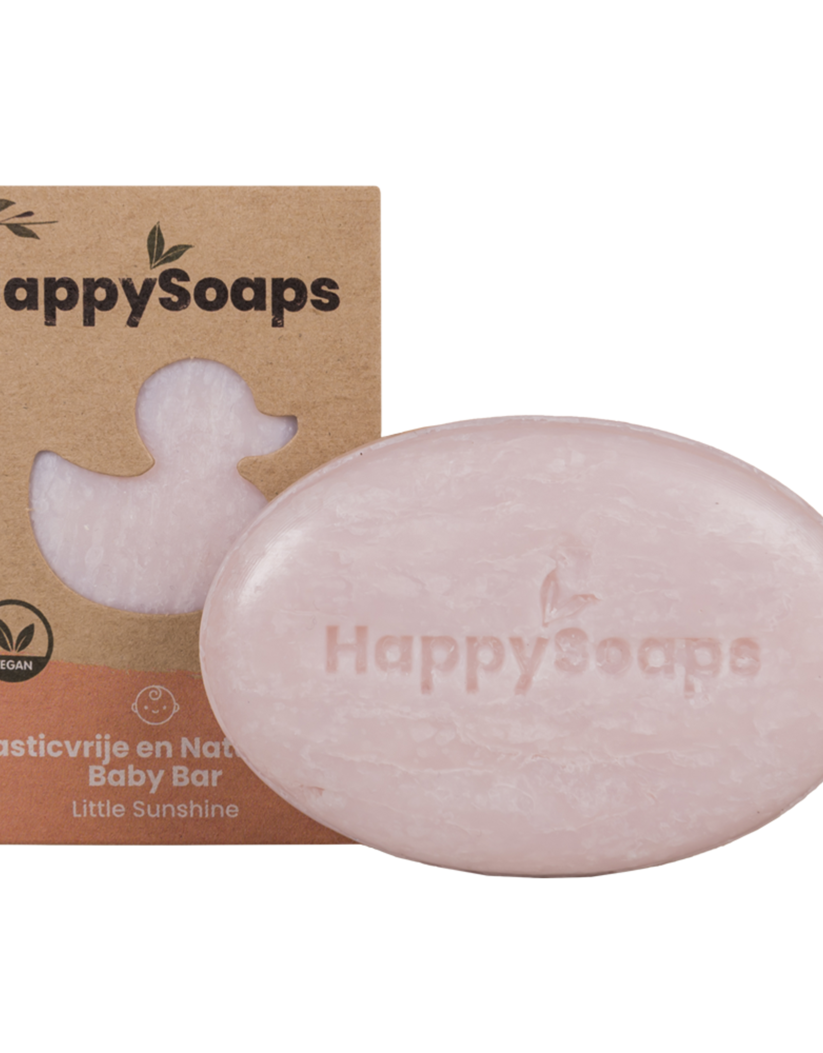 HappySoaps Baby Shampoo en Body Wash Bar Little Sunshine - HappySoaps