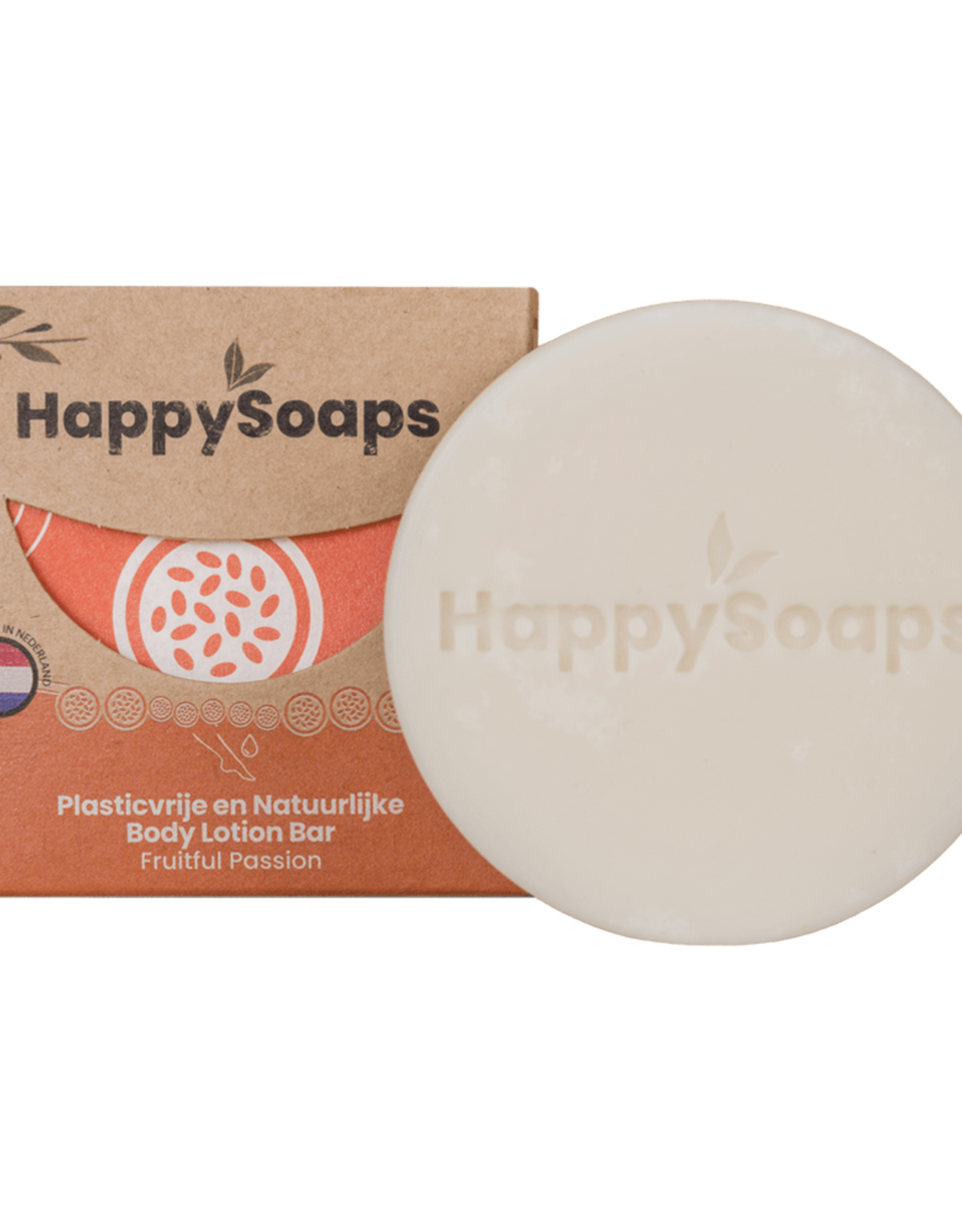 HappySoaps Body Lotion Bar Fruitfull Passion - HappySoaps