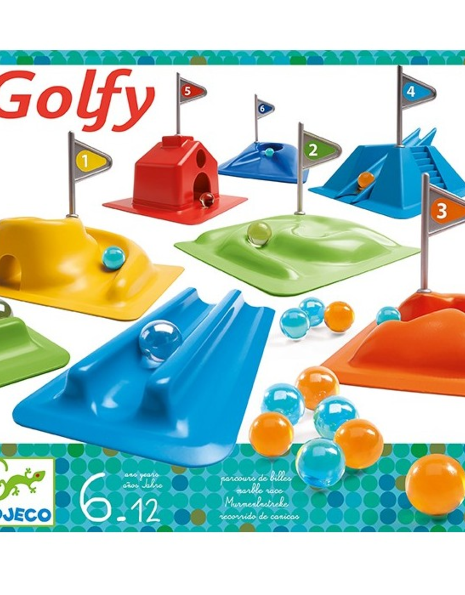 Djeco Knikker Golfspel +6jr - Djeco