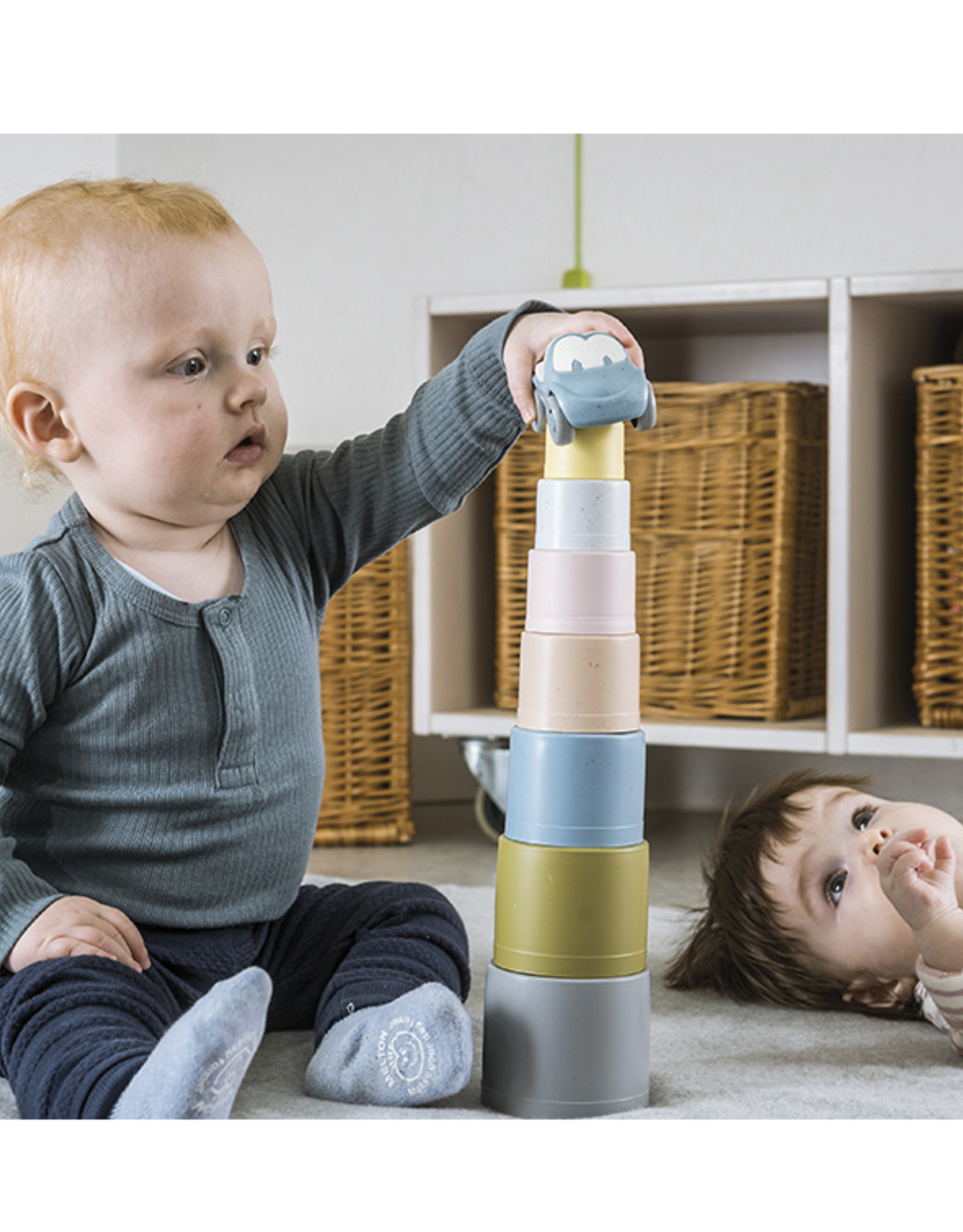 Dantoy TINY BIOplastic stapeltoren - Dantoy