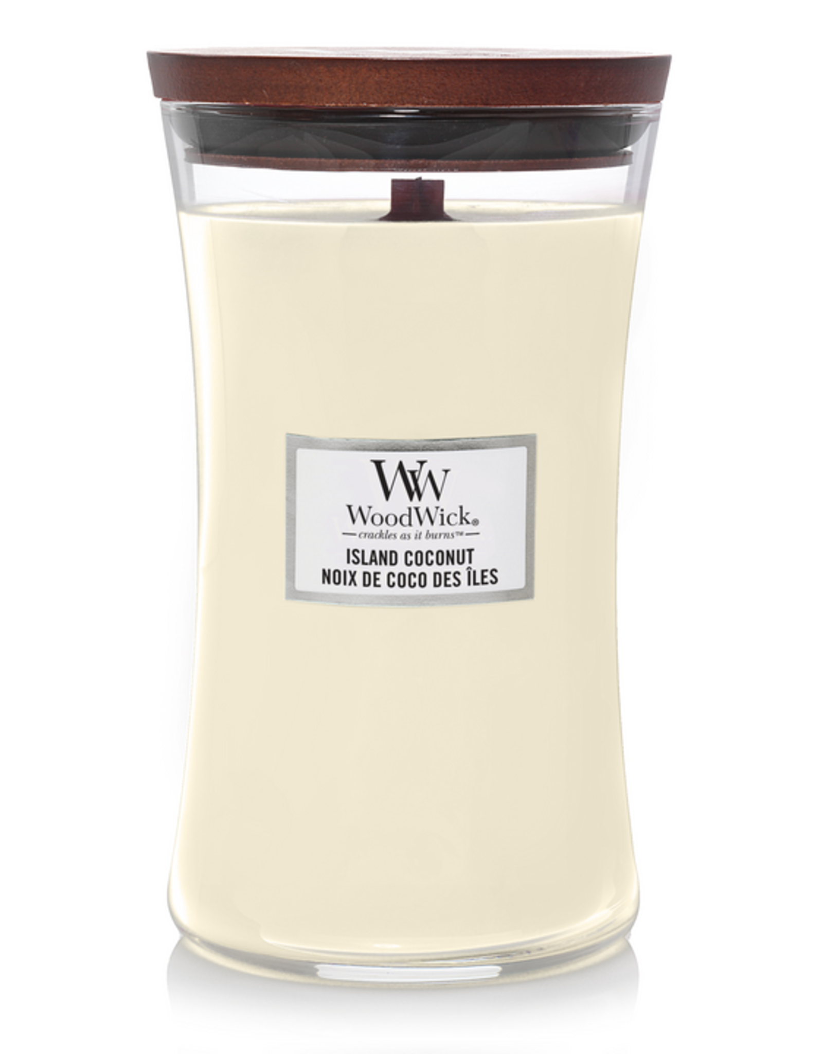 WoodWick Kaars WoodWick "Island Coconut" Large - WoodWick