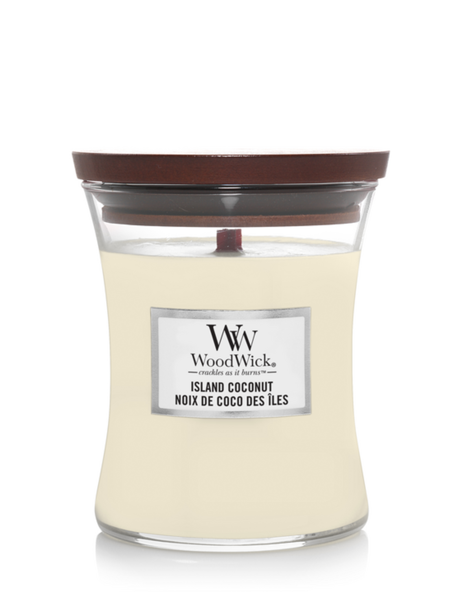 WoodWick Kaars WoodWick "Island Coconut" Medium - WoodWick