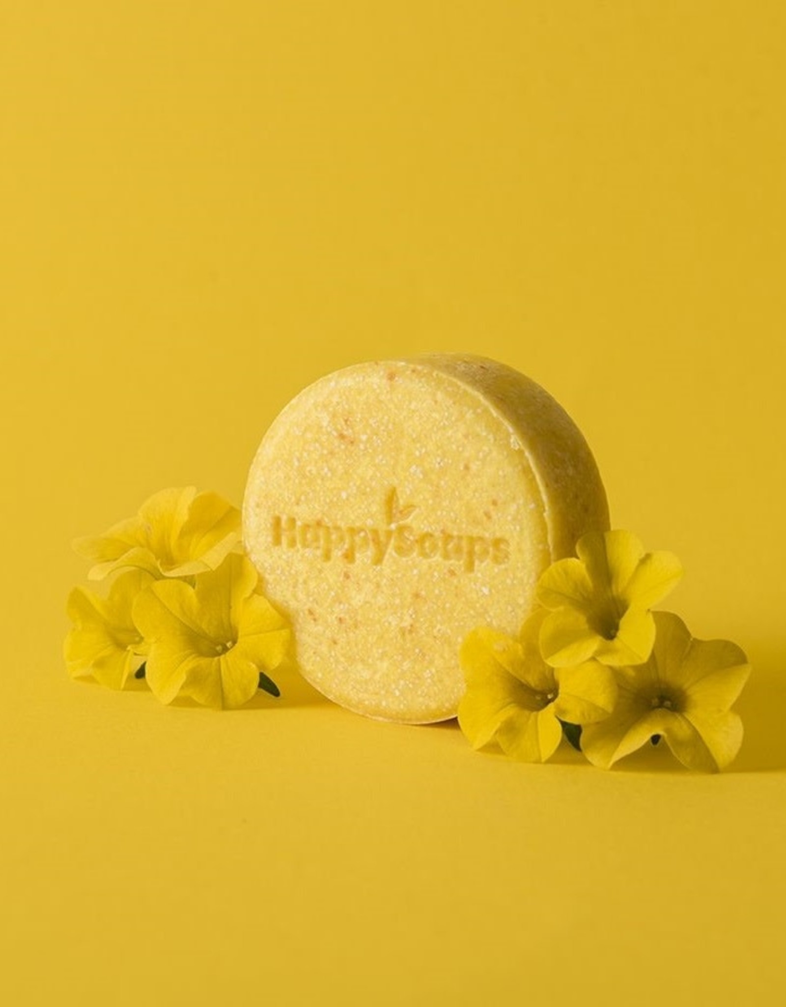 HappySoaps Shampoo Bar Exotic Ylang Ylang 70gram - HappySoaps