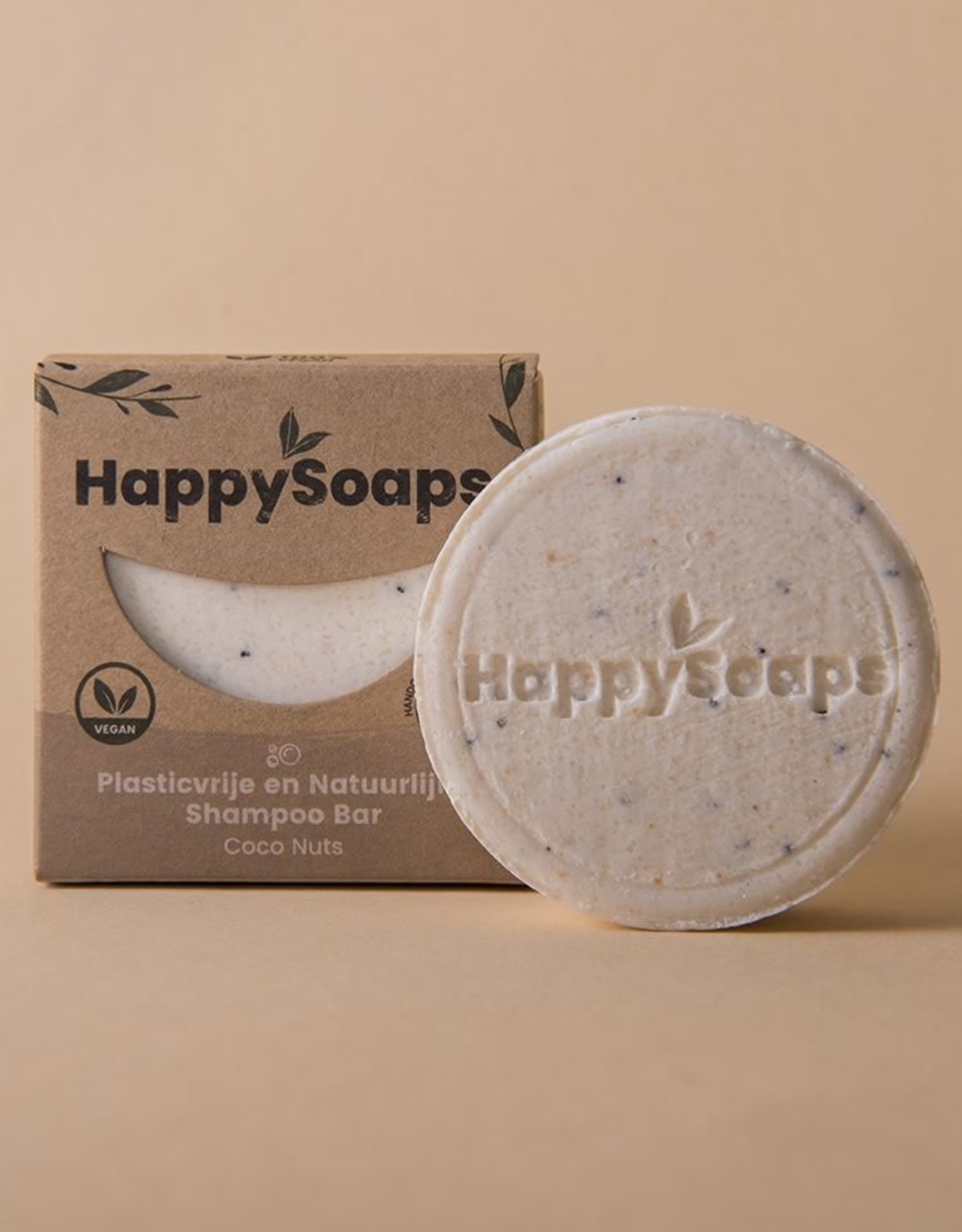 HappySoaps Shampoo Bar 70gram Totally Coco Nuts - HappySoaps