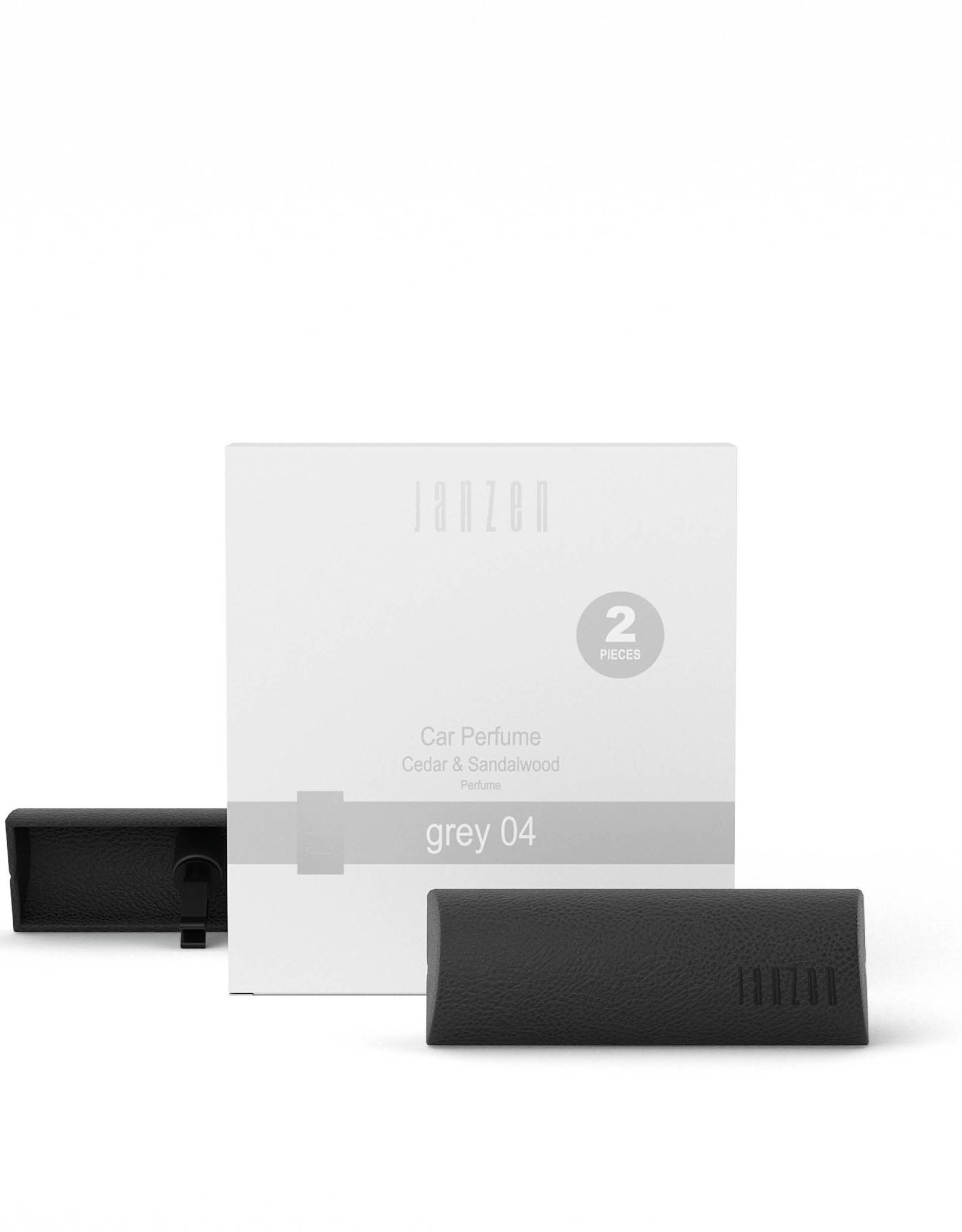 JANZEN Autoparfum 2stuks Grey 04 - JANZEN