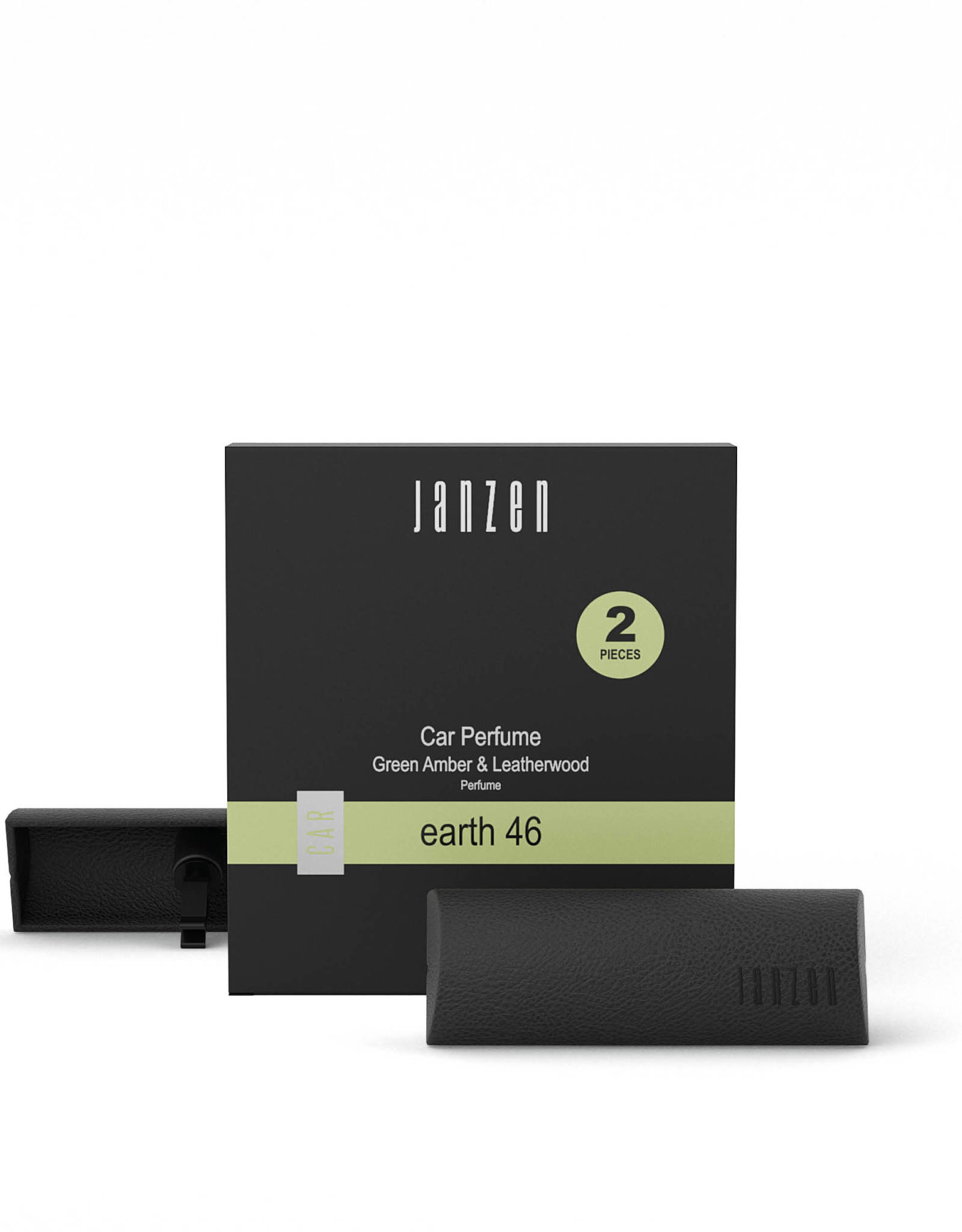 JANZEN Autoparfum 2stuks Earth 46 - JANZEN