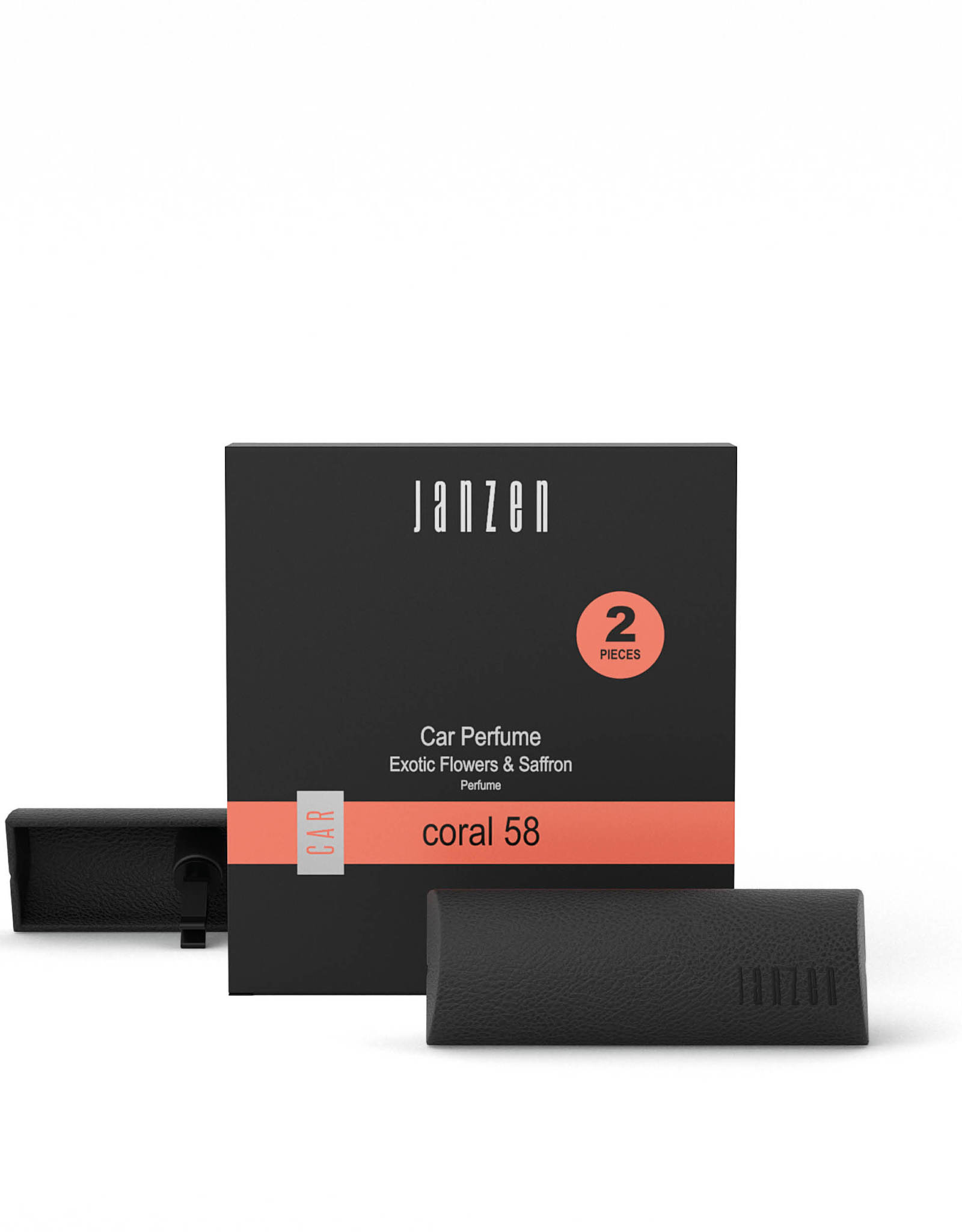 JANZEN Autoparfum 2stuks Coral 58 - JANZEN