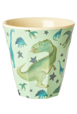 Rice Beker Melamine met Dino print - Rice