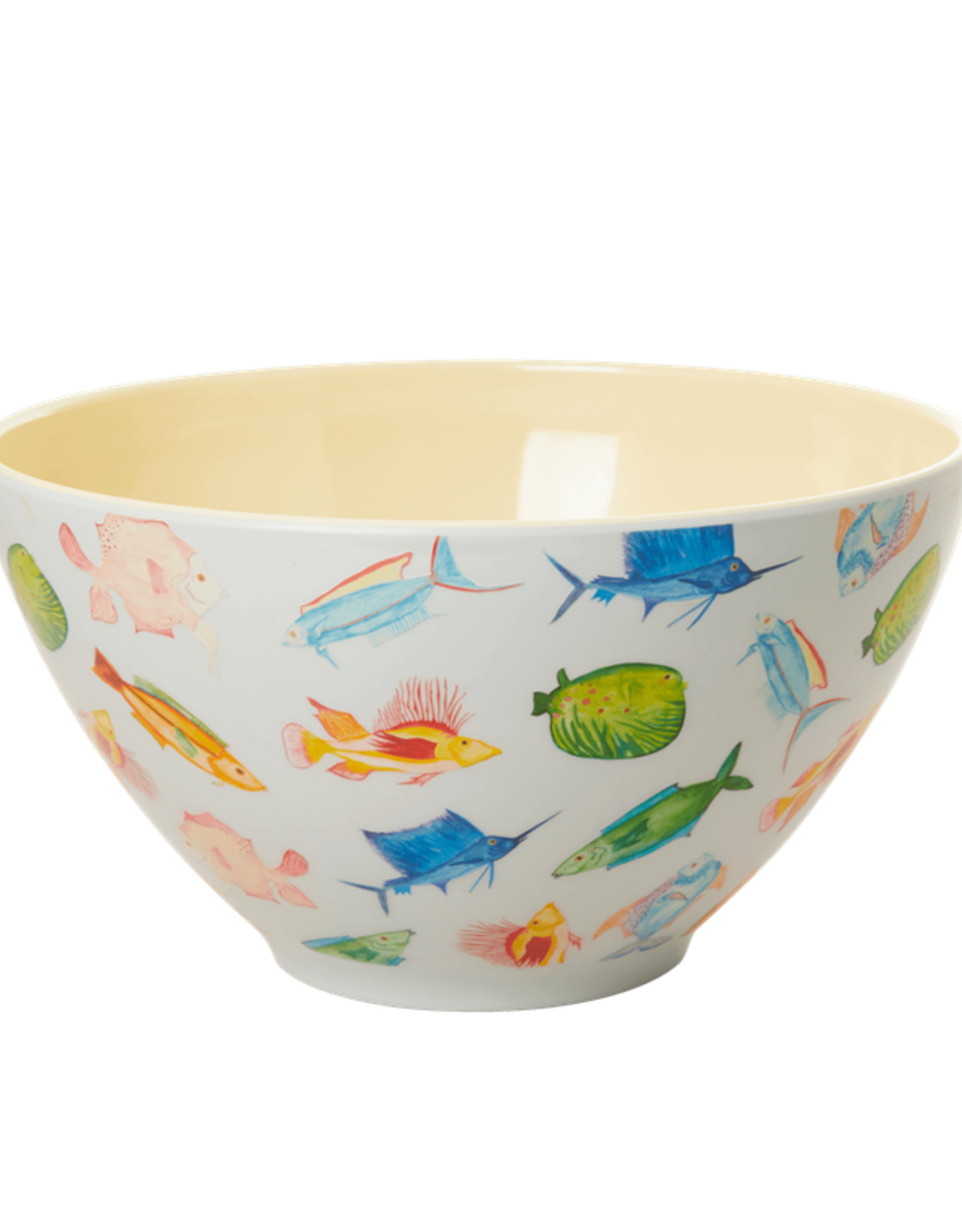 Rice Saladeschaal Melamine met Vissen print - Rice