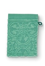 Pip Studio Washandje Tile de Pip 16x22cm groen - Pip Studio