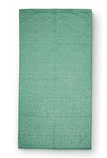 Pip Studio Handdoek Tile de Pip 55x100cm groen - Pip Studio