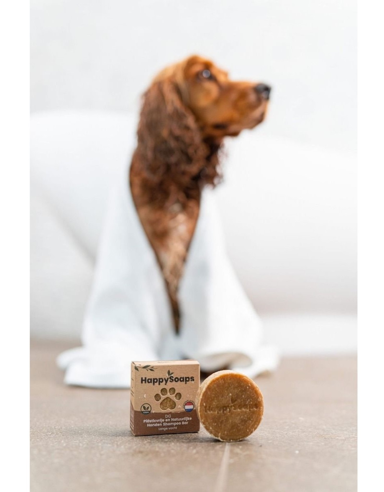 HappySoaps Honden Shampoo Bar Lange Vacht - HappySoaps