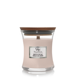 WoodWick Kaars WoodWick "Vanilla & Sea Salt" Mini - WoodWick