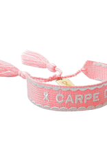 Blond Amsterdam Pink Ribbon Armband "Carpe Diem" - Blond Amsterdam