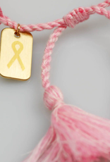 Blond Amsterdam Pink Ribbon Armband "Carpe Diem" - Blond Amsterdam